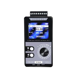 High-precision handheld DC voltage and current source PWM pulse signal generator large color screen with analog input