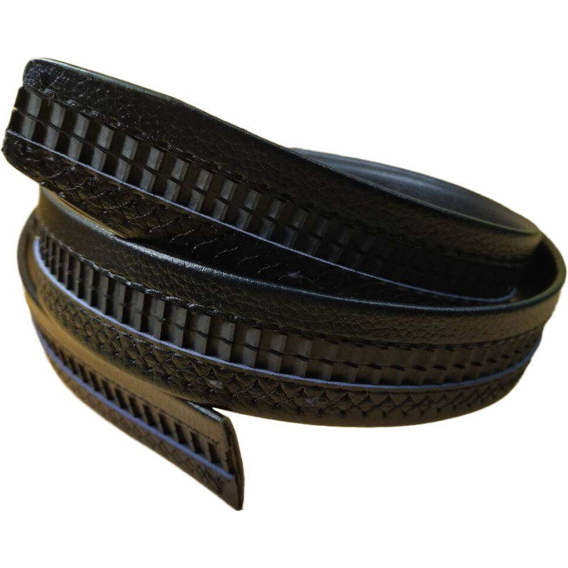 Men's Automatic Buckle Belt Genuine Leather Fashion Double G Crocodile Pattern Business Personality Pants Belt