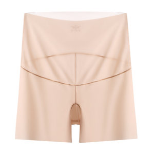 
Pregnant women ice silk safety pants anti-exposure leggings underwear two-in-one summer thin large-size belly-supporting high-waist pants