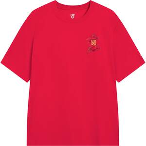 
Li Ning Ri Jin Dou Jin丨Short-sleeved men's spring and summer 2026 new casual inner wear red top Year of the Horse sports T-shirt