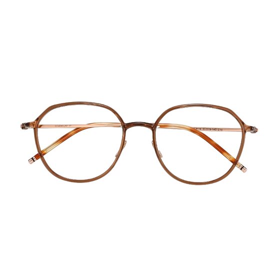 
7g ultra-light titanium anti-blue light glasses for women with high myopia and can be equipped with frames without makeup gummies for square and round faces