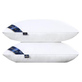 Pair of five-star hotel ultra-soft down pillows