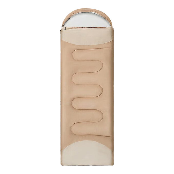 Sleeping bag for adult outdoor camping, universal for all seasons, winter thickened cold-proof travel vehicle, office quilt