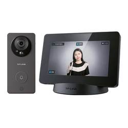 tp-link video doorbell with large and wide angle screen
