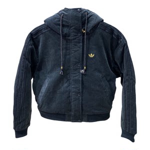 
Adidas Adidas Clover 26 Year of the Horse New Year's Hooded Warm Sports Jacket Cotton Clothes KT0722