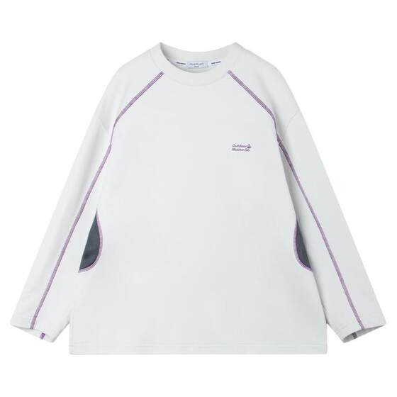 
[City Chase Boy] 7A Antibacterial Cool Quick Dry Mesh Splicing Sports T-shirt Long Sleeve Boys New Style