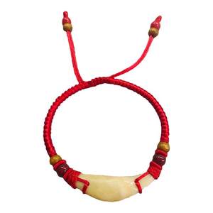 Bracelet Red Rope Guangxi Black Dog tooth Cinnabar Taozanzhu Zhen Pregnant Women Ping An Baby Children Adult Life Foot Chain
