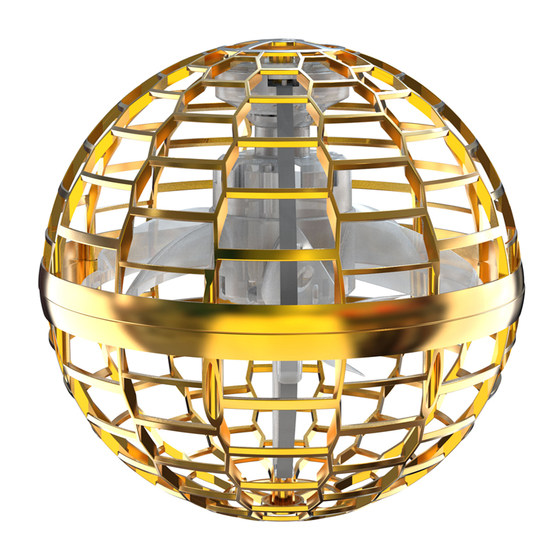 Smart UFO induction Flight Magic Ball Finger Tips Back Spirit Flying Ball Black Technology Children's Toys Boys Reduce Pressure