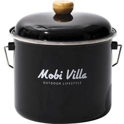 99 camping mugaodi large capacity enamel hanging pot