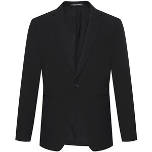 
Lilanz official solid color casual suit men's 2026 spring new business men's flat lapel single suit jacket