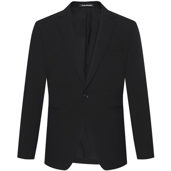 
Lilanz official solid color casual suit men's 2026 spring new business men's flat lapel single suit jacket