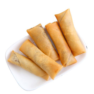 
Missing Spring Rolls Vegan Spring Rolls Spring Pancakes Filled with Bean Paste Fried Snacks Semi-finished Quick-frozen Instant Breakfast Morning Tea Snacks
