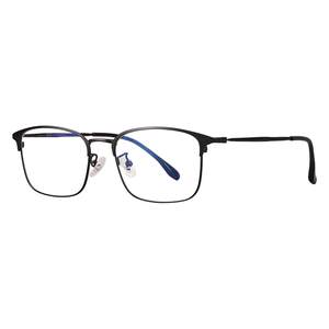 Myopia glasses frames with optional anti-blue light lenses can be matched with Zeiss prescription glasses for men 1022