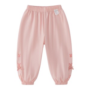 
[7A Antibacterial] Girls Pants Anti-mosquito Pants Summer Small Children Casual Pants Thin Baby Summer Clothes Feet Bloomers