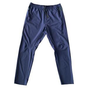 Quick drying pants with three-dimensional cutting for men's slim fit and slimming effect. Summer new lightweight, elastic, handsome small straight leg sports pants trend