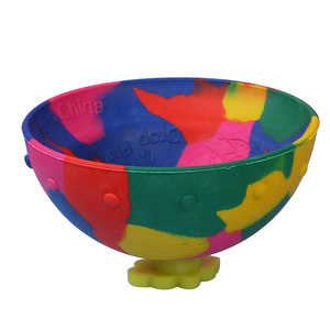 
Creative camouflage half-sided bouncing bowl toy children's outdoor sports magical bouncy ball that bounces off the ground and decompresses the artifact