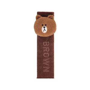 
Brown Bear Car Seat Belt Shoulder Cover Cute and High-end Female Seat Belt Protective Cover Anti-wear Clothes Anti-Stranglehold