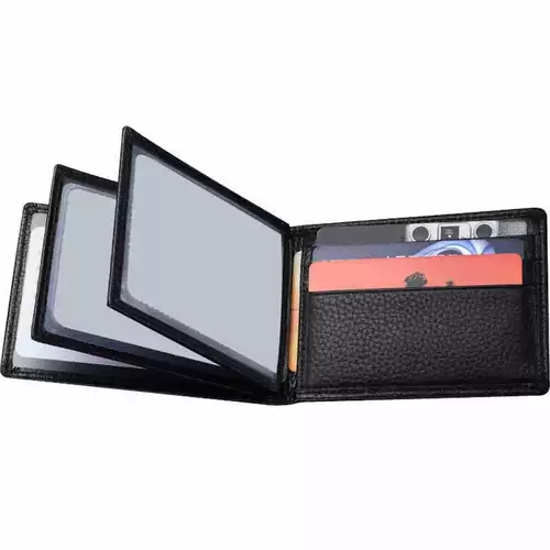 Кожаный мужской универсальный чехол для водительских прав, картхолдер, сумка через плечо, из натуральной кожи