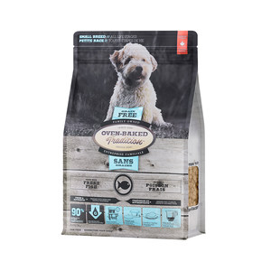 
[Official Flag] Ouen Baked Small Dog Bichon Frize Fish Meat is baked at low temperature into puppy food 5 pounds imported