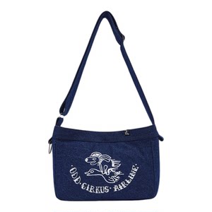 
oddCIRKUS Japanese retro washing newspaper children's bag casual shoulder bag crossbody bag men and women's same style