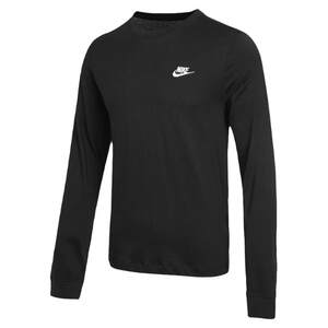 
NIKE Nike men's top sports casual bottoming black round neck pullover long-sleeved T-shirt AR5194-010