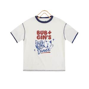 
ebaer children's short-sleeved long-sleeved T-shirt boy's antibacterial casual printed t-shirt girl's loose top bottoming shirt