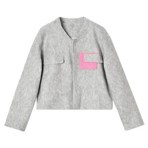 
Outlet counter brand genuine KK winter clothing 2025 new style small short woolen jacket and coat for women