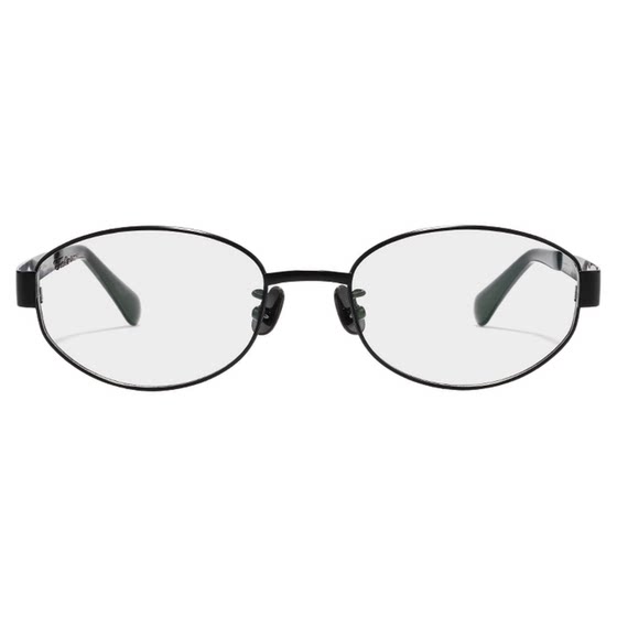 
Fakeme metal light luxury plain glasses frame optical frame myopia upgrade model can be equipped with nocaps