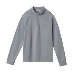 
Pull-back quick-drying clothes for men, spring and autumn running half-zip fitness training clothes, sports tops, sun protection long-sleeved T-shirts