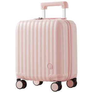 Aji 14 -inch luggage Female small lightweight spring and autumn air boarding 16 mini children's tie rod suitcase 18 -inch