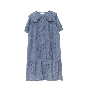 
Nuo Chu Nuo Chu Maternity Summer Dress Fashionable Fashionable Maternity Skirt Summer Cotton Linen Floral Skirt Women