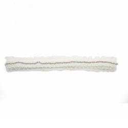 Lr018 Metal Lace Leg Ring Jewelry White Wedding Large Size Garter Belt Bridal Decorative Thigh Strap