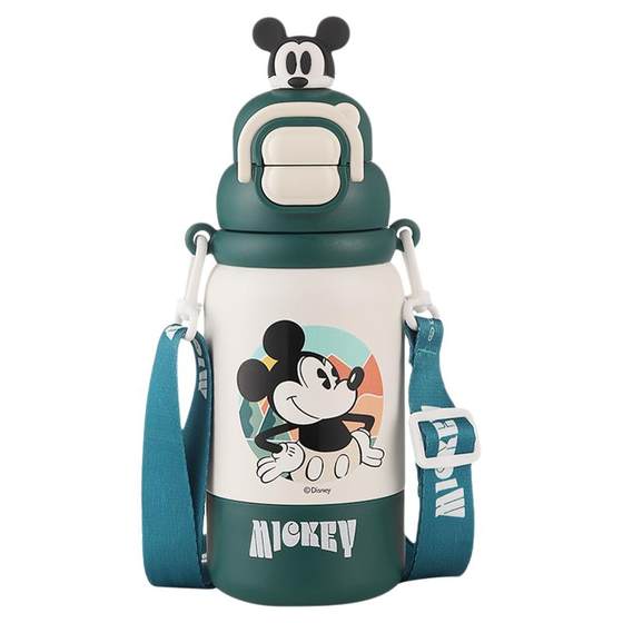 
Disney thermos cup children's sippy cup student special kettle 316 stainless steel large capacity with rope 500ml