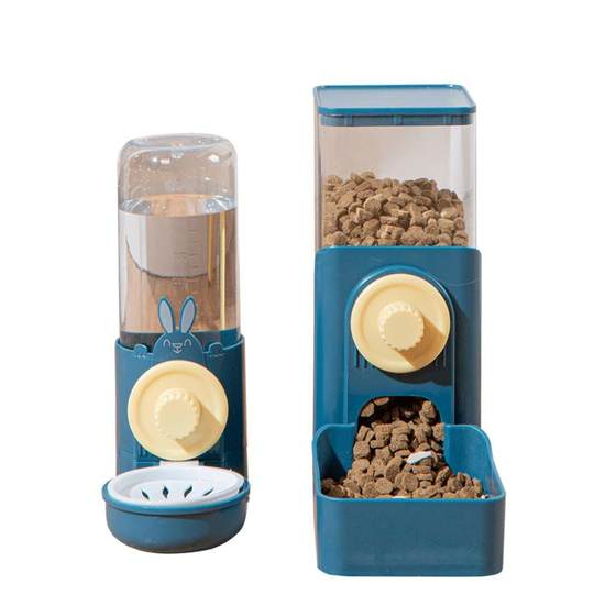 
Rabbit hanging water fountain without wet mouth hanging hamster water bottle drinking water feeder hanging cage pet supplies