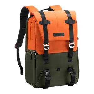 
KFCONCEPT Zoer double shoulder camera bag photography bag professional multifunctional digital large capacity outdoor travel portable camera backpack for men and women suitable for SLR Canon r50 Fuji Micro Single Storage