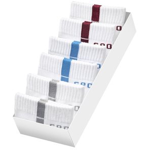 Hengyuanxiang Zhuji Socks Men's Winter Pure Cotton Sweat-absorbing and Odor proof Sports Short Socks Autumn and Winter White Mid tube Socks Men's Socks