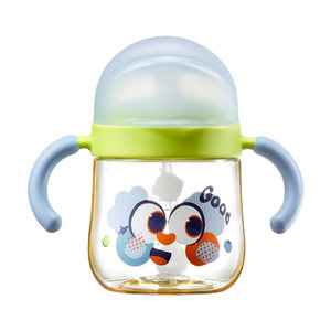 
babycare learning drinking cup for babies over 6 months old, duckbill cup for babies 1-2 years old, straw drinking bottles, children's water cups