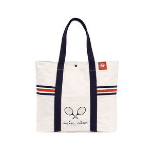 Roland Garros French Open tennis bag canvas bag tennis racket storage bag tennis peripheral canvas bag backpack