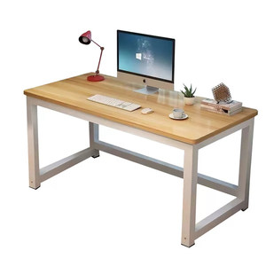 Computer desk double desktop simple desk bedroom home study desk simple writing desk rectangular office desk