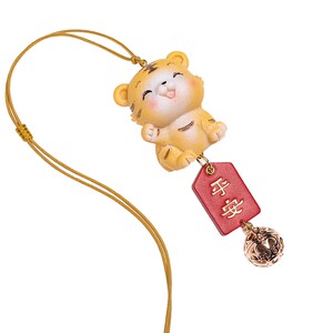 
Pufang Little Tiger Ping An brand car pendant, car interior accessories, car rearview mirror pendant, gift