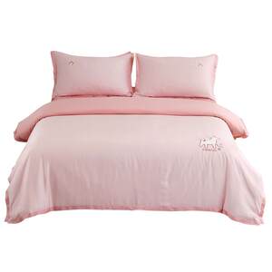 
Mercury Home Textile 60 Tiansi Laiser Quilt Cover Single-piece Class A Antibacterial Children's Quilt Cover Light Luxury Plain Bedding