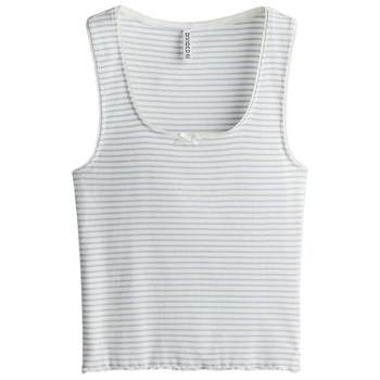 HM Women's Vest 2025 Summer New Mesh Sweat Vest 1272563
