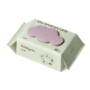 
[Tmall U] Babycare wet wipes for baby hands and mouth special thickened 80 draw large package baby portable wipes