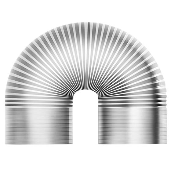 
Range hood exhaust pipe exhaust pipe exhaust pipe kitchen exhaust pipe pure aluminum thickened commercial large-diameter air duct