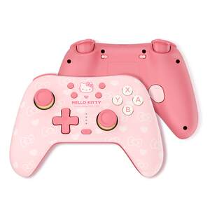 
I really want helloKitty co-branded game controller wireless Bluetooth Switch2 generation Pro cute pink suitable for NSOLED/PC computer version Steam mobile phone non-Xbox girls 520 gift