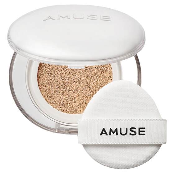 
South Korea's Amuse new product air cushion moisturizing milk powder cream white box ceramic concealer set makeup moisturizing naturally brightens skin tone