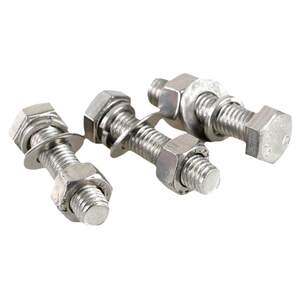 304 stainless steel outer hexagonal screw bolt nut set complete lengthened screw accessories M6M8M10M12m16