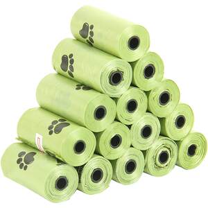 Picking bag pet dog garbage bag Portable type can degrade the small shovelers, cats picking in one -time toilet