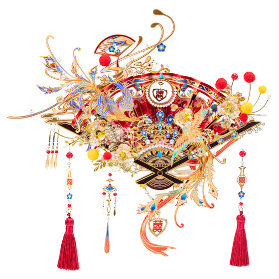 
Art Model Three Lives Three Worlds Happy Fan 3D Puzzle Metal Assembly Model as a handmade ornament for friends as a wedding gift