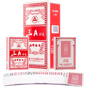 
3A playing cards wholesale full box 100 pairs clearance adult Landlord thickened authentic flagship store 3a playing cards 3008